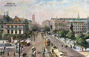 Berlin Alexanderplatz, Postkarte, 1905